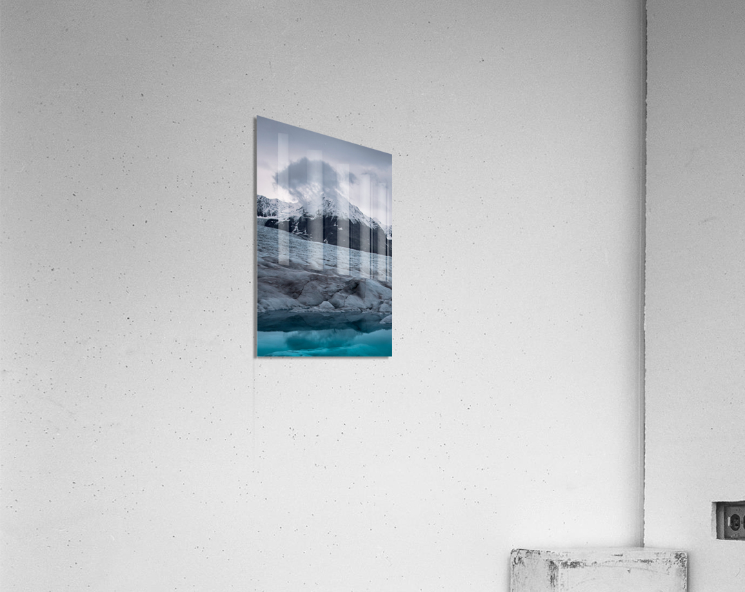 Knik Glacier Acrylic Print