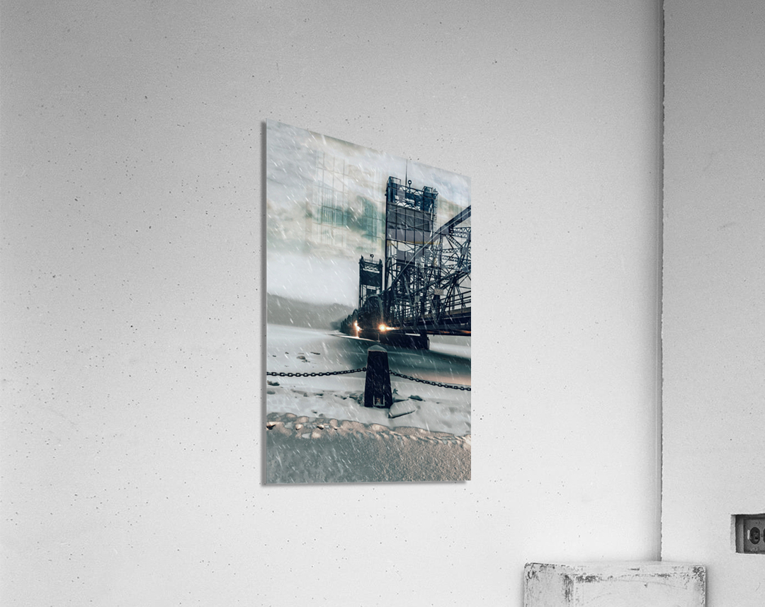 Historic Liftbridge Acrylic Print