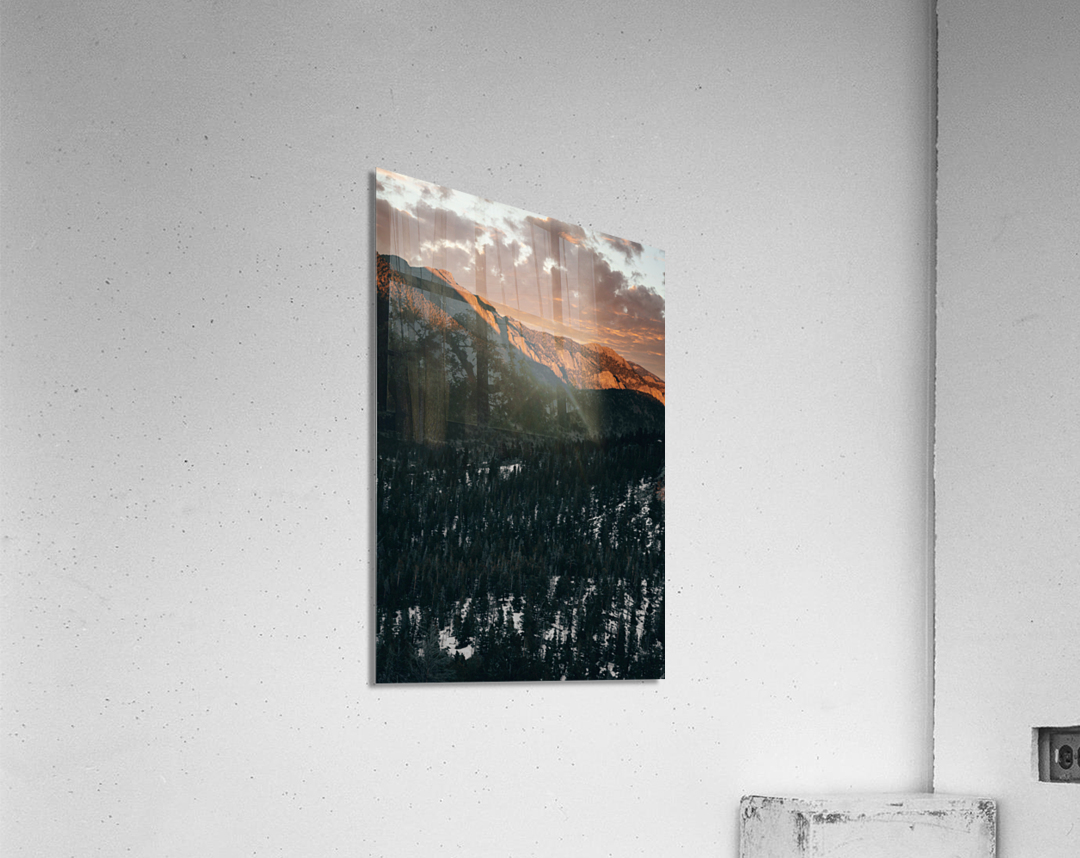 Feeling Golden Acrylic Print