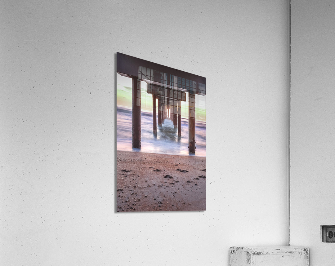 Pier Bliss Acrylic Print