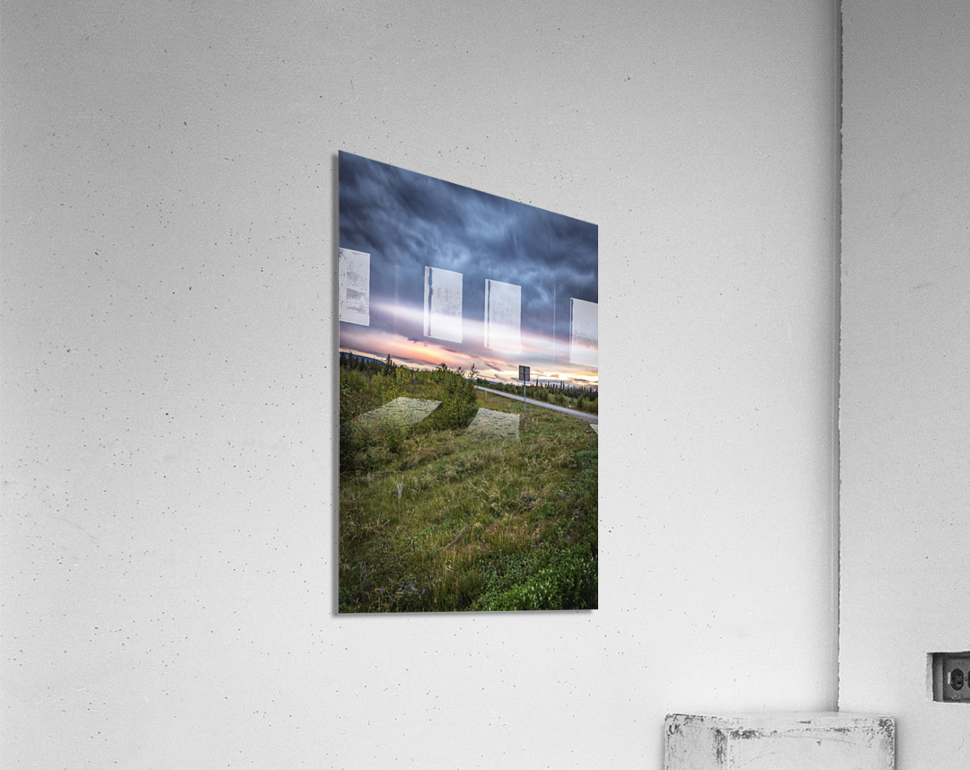 Alaskan Sunset Acrylic Print