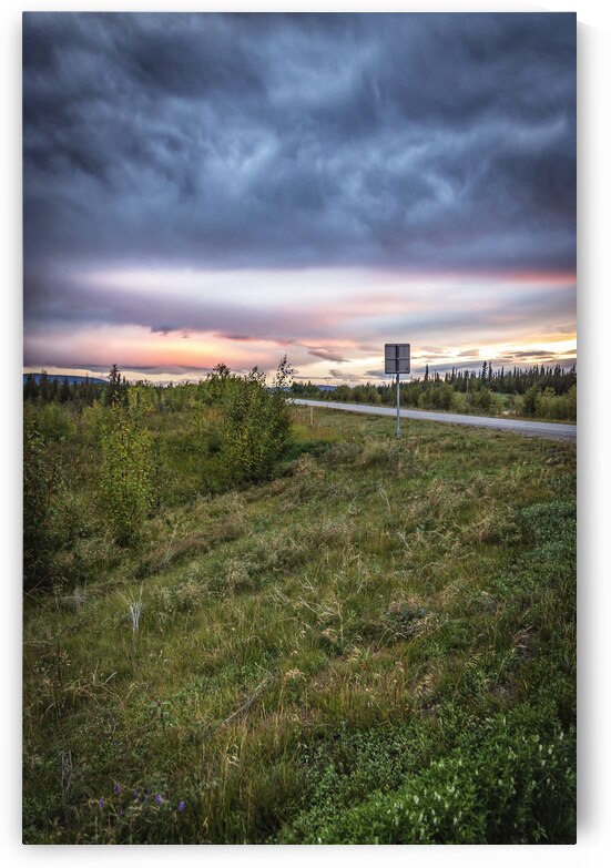 Alaskan Sunset by Wildridge Photography