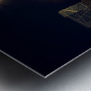 Canal Park After Dark Metal print