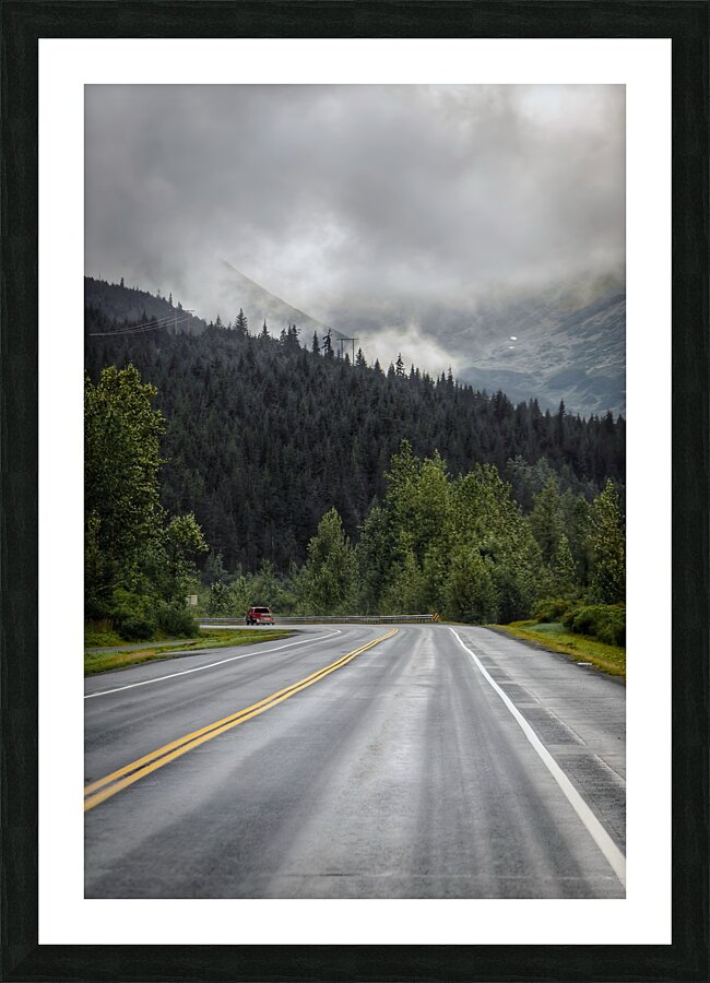 Open Roads Picture Frame print