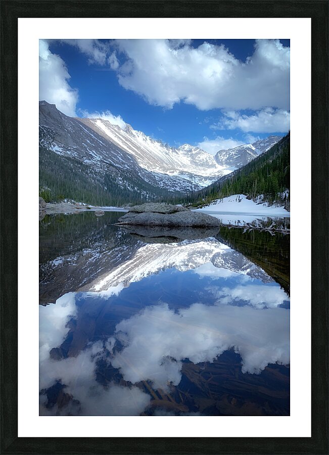Mills Lake Reflections Picture Frame print