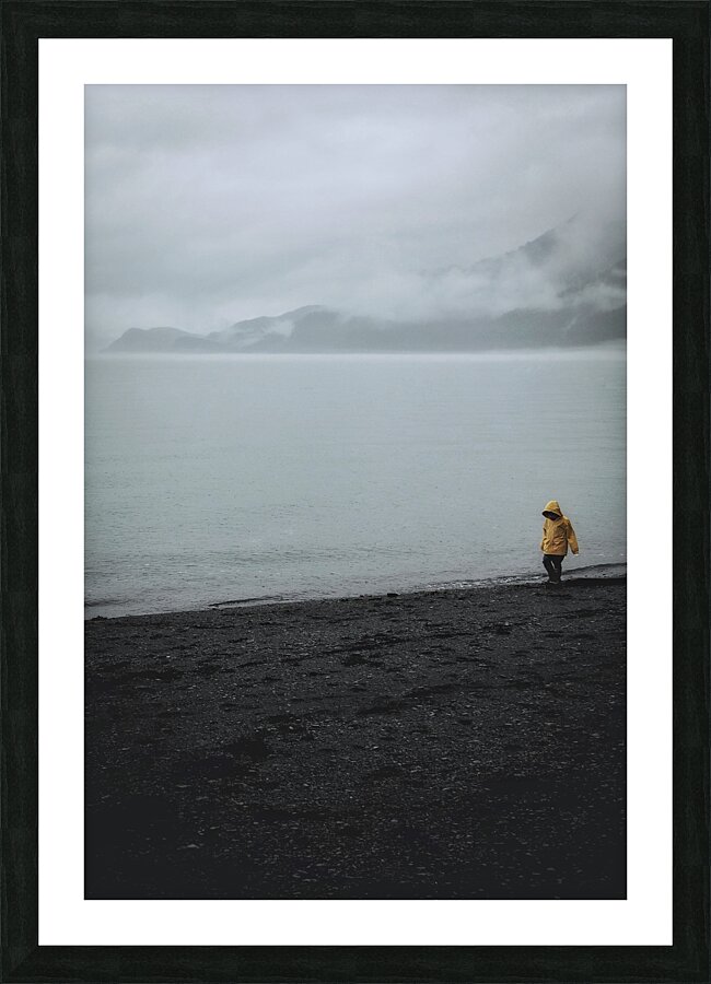 Yellow Jacket Picture Frame print