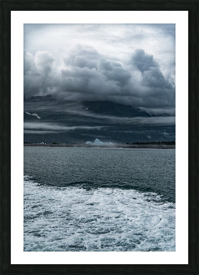 Moody Skies Picture Frame print