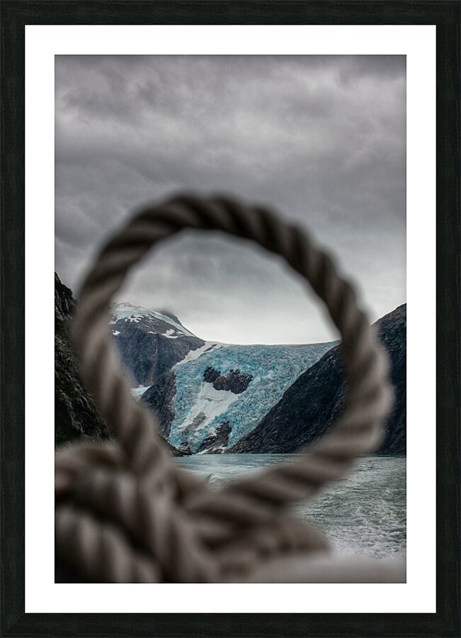 Northwestern Fjord Picture Frame print