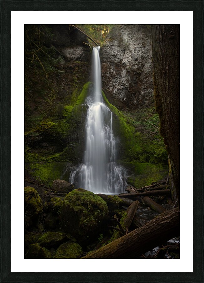 Marymere Falls Picture Frame print