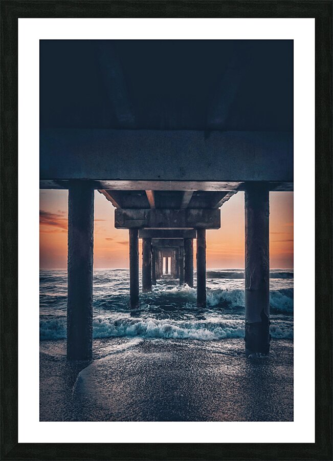 Saint Augustine Picture Frame print