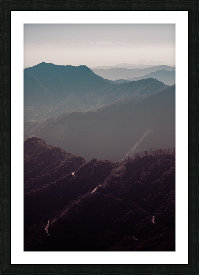 Moro Rock Summit Picture Frame print