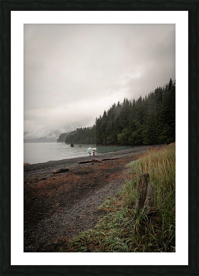 Alaskan Mist Picture Frame print
