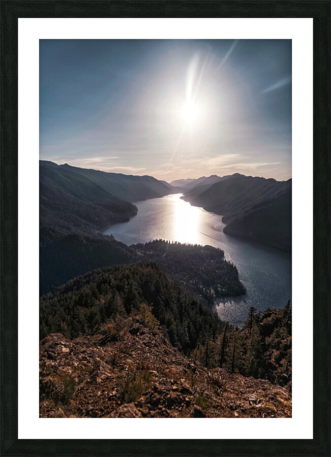 Mount Storm King Picture Frame print