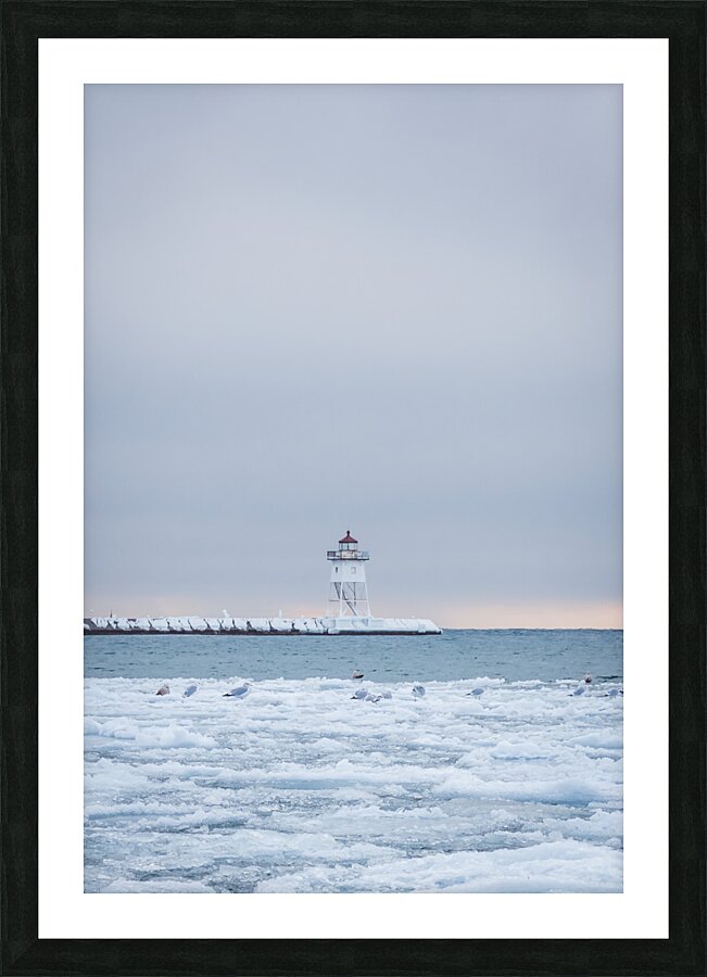 Lighthouse Picture Frame print