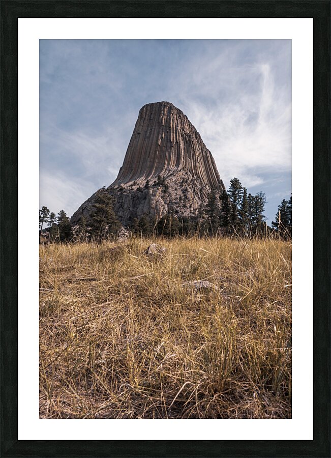 Devils Tower Picture Frame print