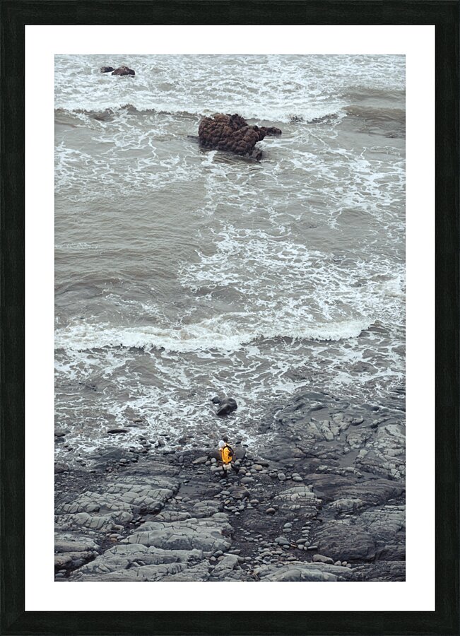 Solo Fisherman Picture Frame print