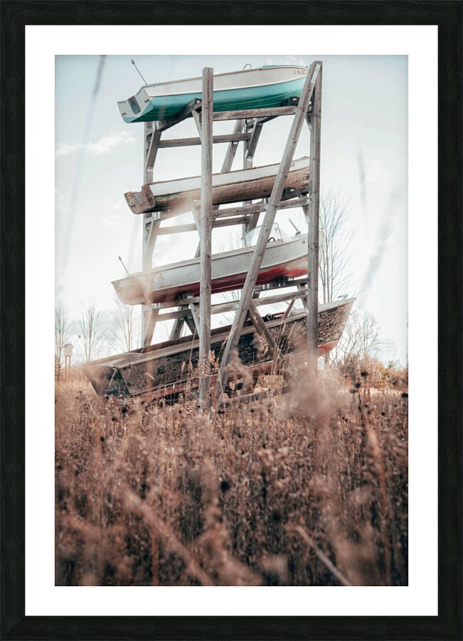 Boat Tower Picture Frame print