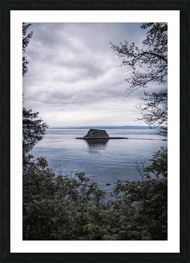 Rock Island Picture Frame print