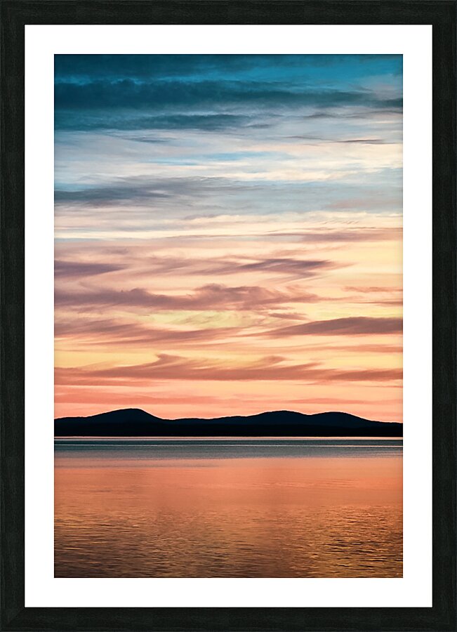 Bar Harbor Sunrise Picture Frame print