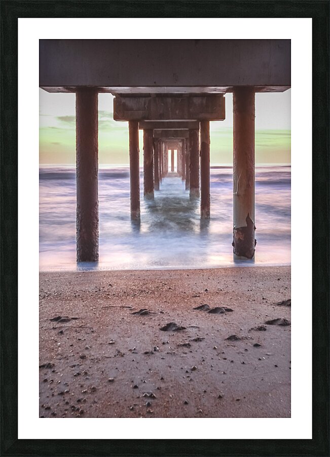 Pier Bliss Picture Frame print