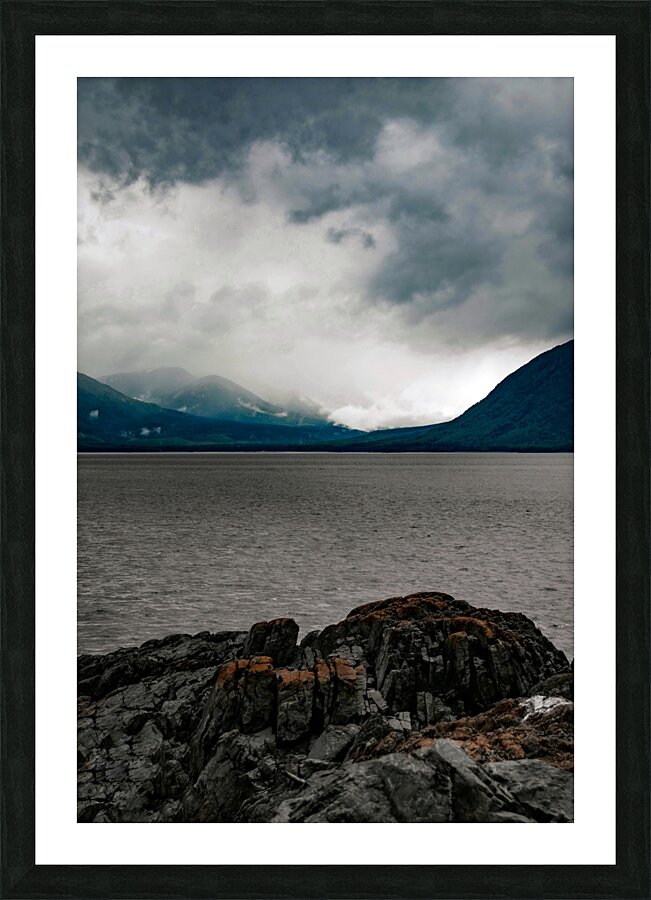 Rocky Shores Picture Frame print