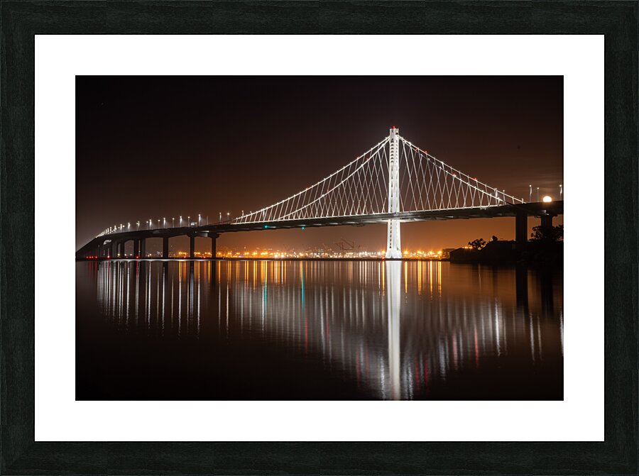 Nights In The Bay Picture Frame print