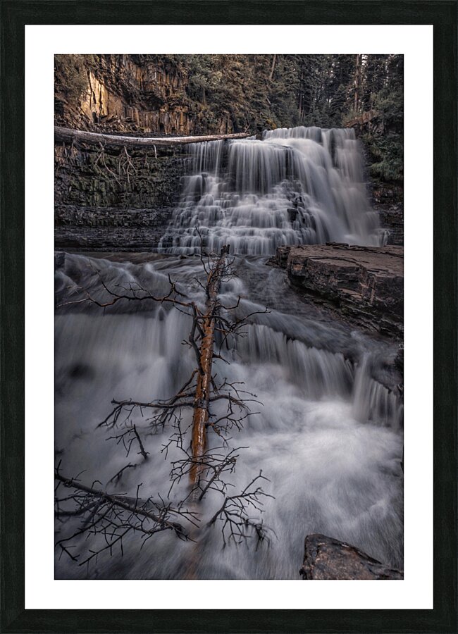 Ousel Falls Picture Frame print