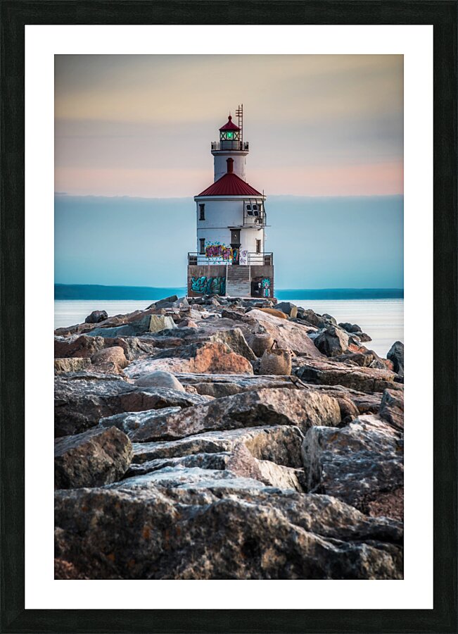 Wisconsin Point Picture Frame print