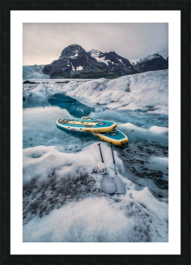 Adventure Alaska Picture Frame print