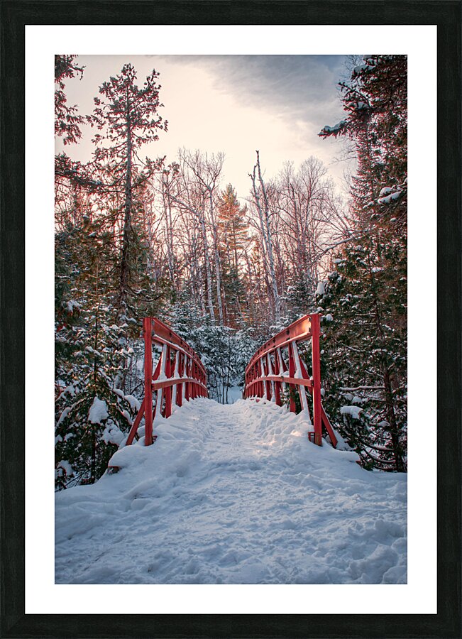 Winter Wonderland Picture Frame print