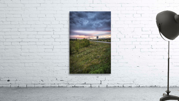 Alaskan Sunset Wall Preview