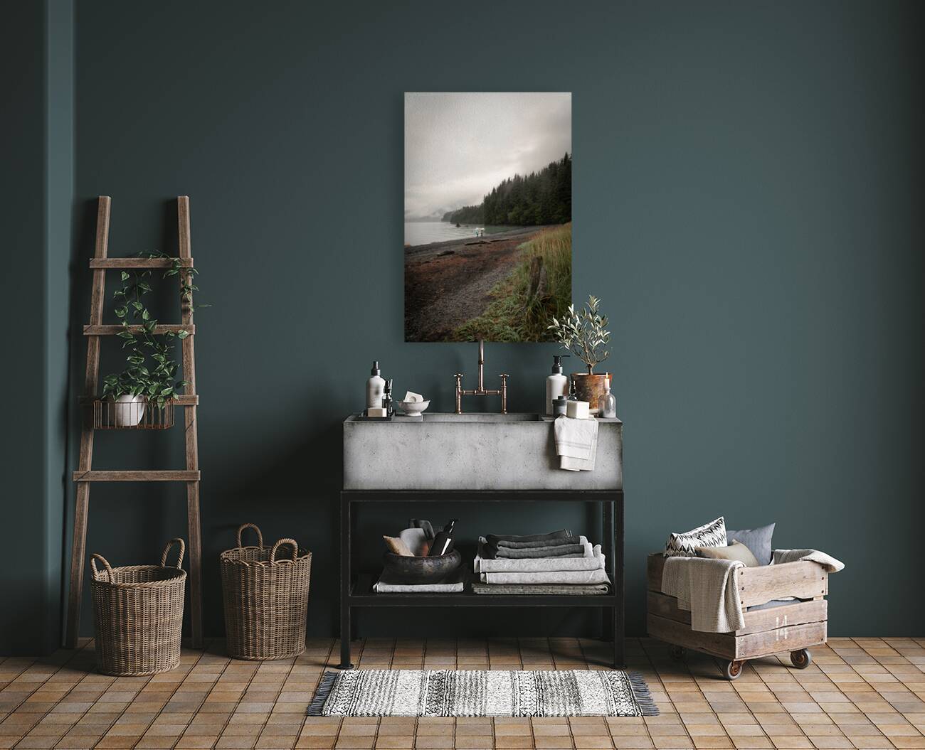 Alaskan Mist Reproduction