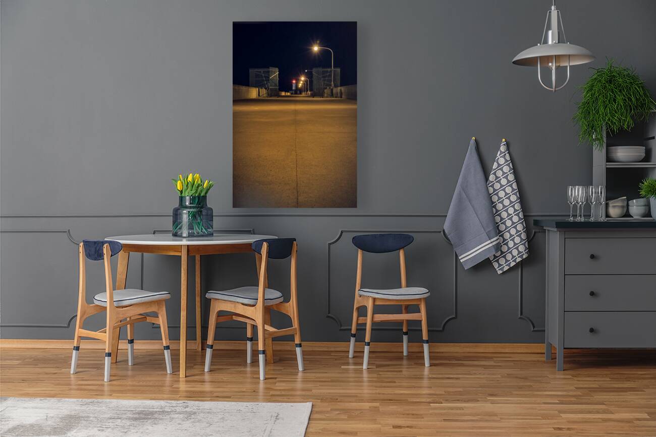 Canal Park After Dark Reproduction